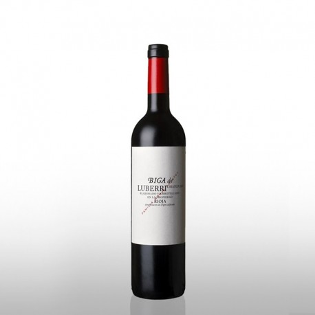BIGA de LUBERRI tinto crianza 2019 Botella 50 cl